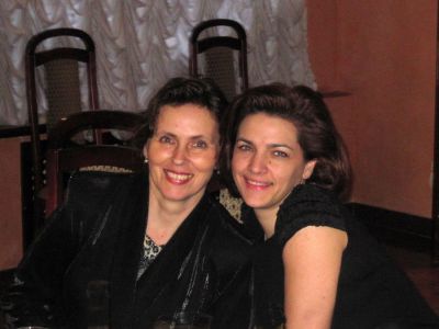 Новый  2013. Ирина Нечаева и Наташа