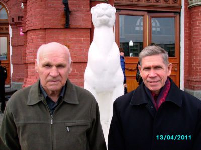 Старейшины команды: В. Ермолаев и А. Камешков